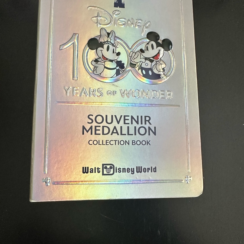 Disney Souvenir Medallion Collection Book
